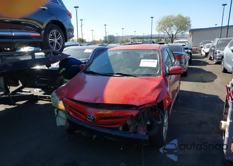 2013 Toyota Corolla S z USA, uszkodzony, nr VIN 5YFBU4EE2DP206800